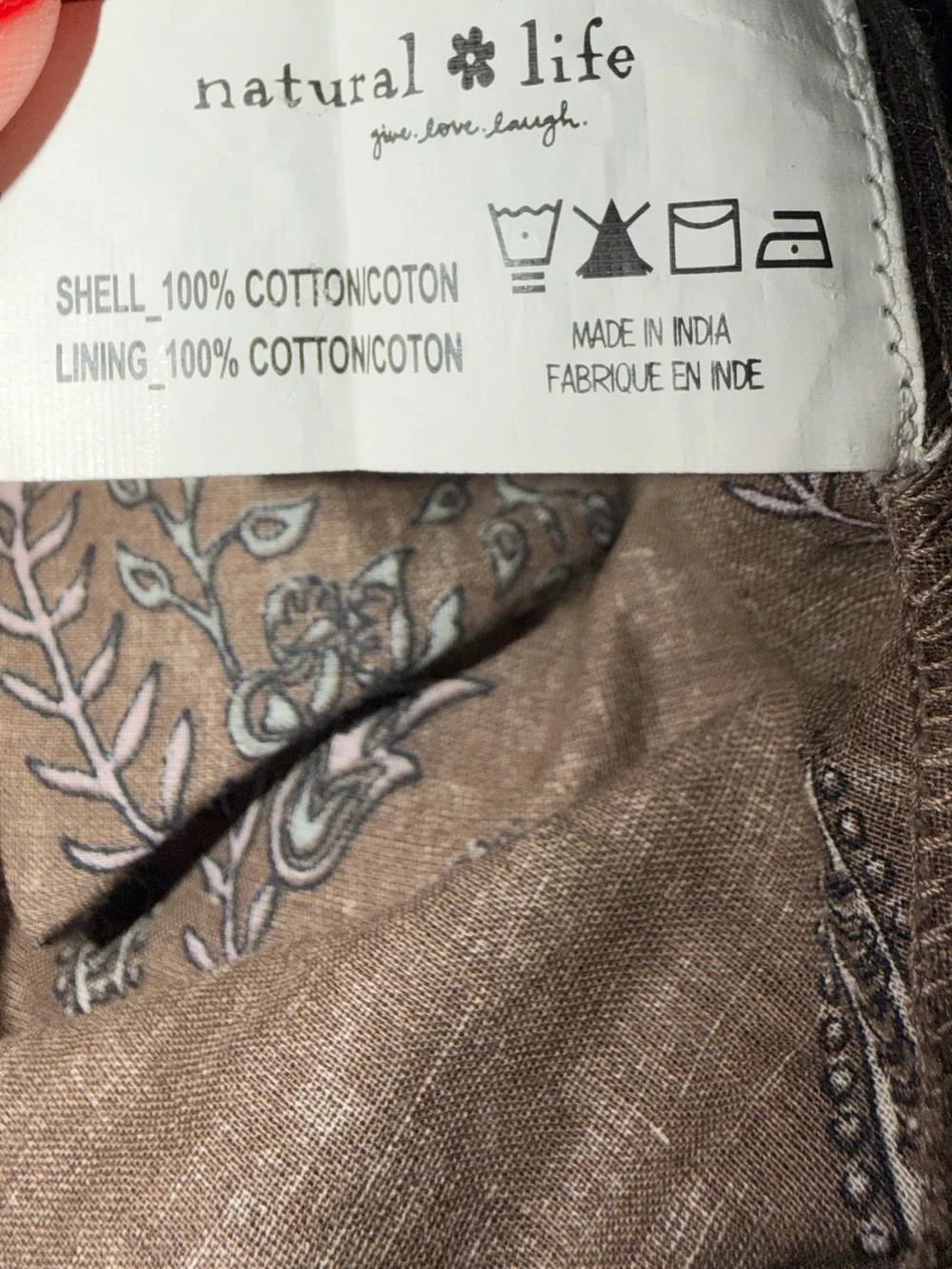 Natural Life Boho Floral Maxi Dress Size S - Picture 7 of 7